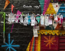 Claudia [copy 1] font